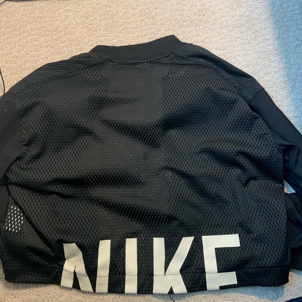 Nike cropped zip up jacket